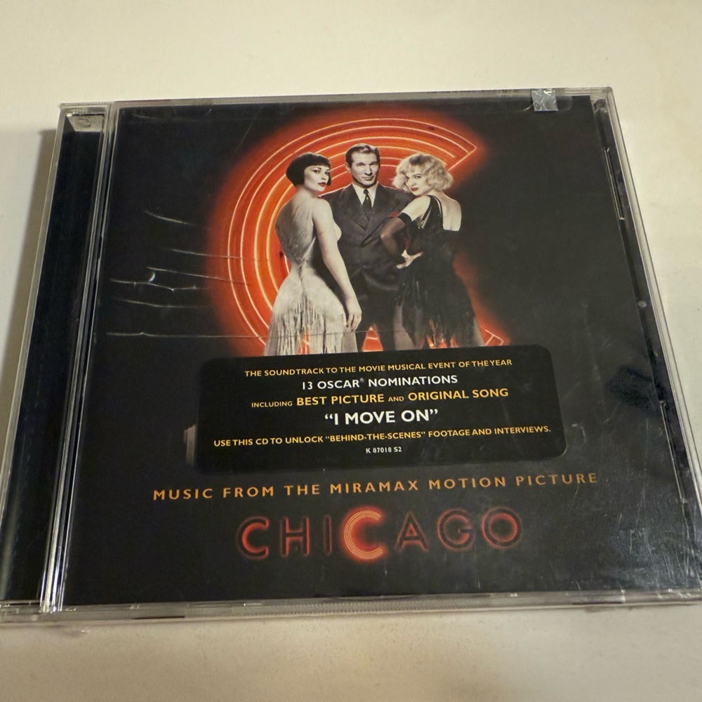 Chicago Music From The Miramax Motion Picture Soundtrack CD #NWT